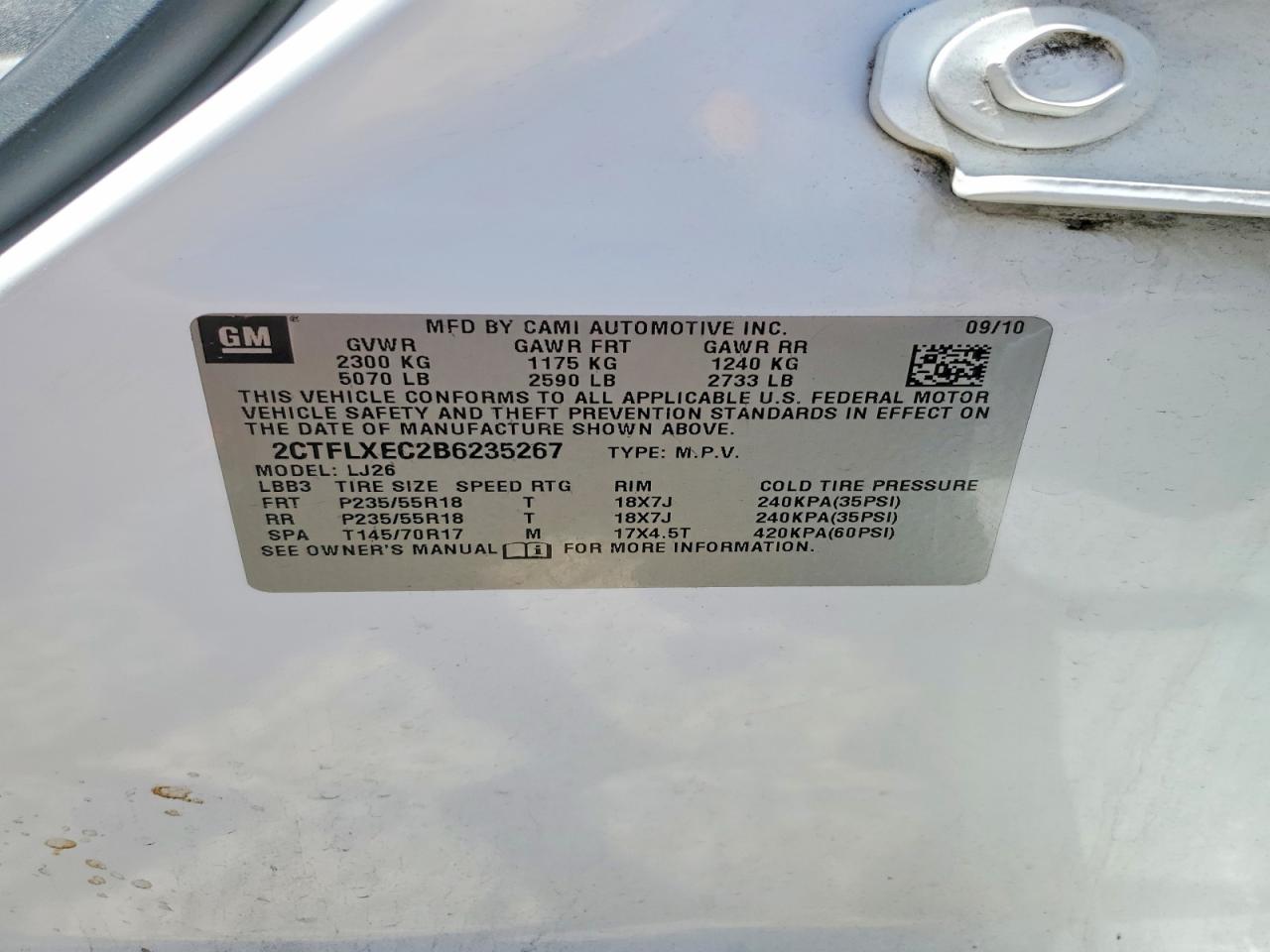 2011 GMC TERRAIN SLT photo 25
