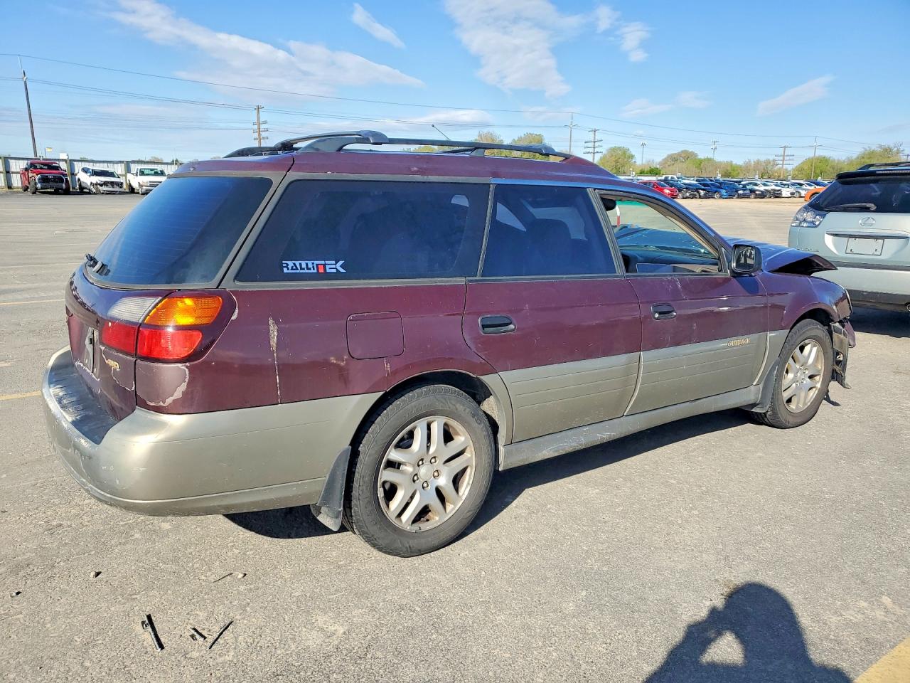 2001 SUBARU LEGACY OUTBACK photo 3