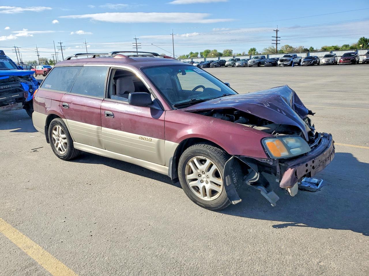2001 SUBARU LEGACY OUTBACK photo 4
