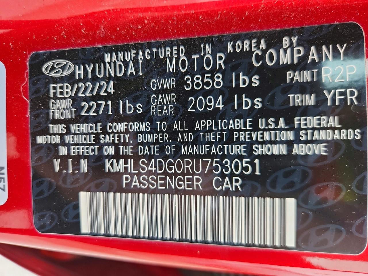 2024 HYUNDAI ELANTRA SEL photo 25