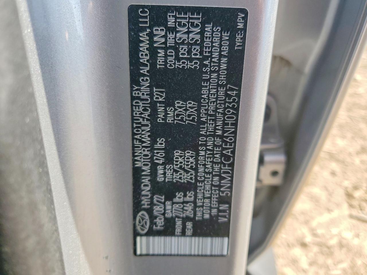 2022 HYUNDAI TUCSON SEL photo 25
