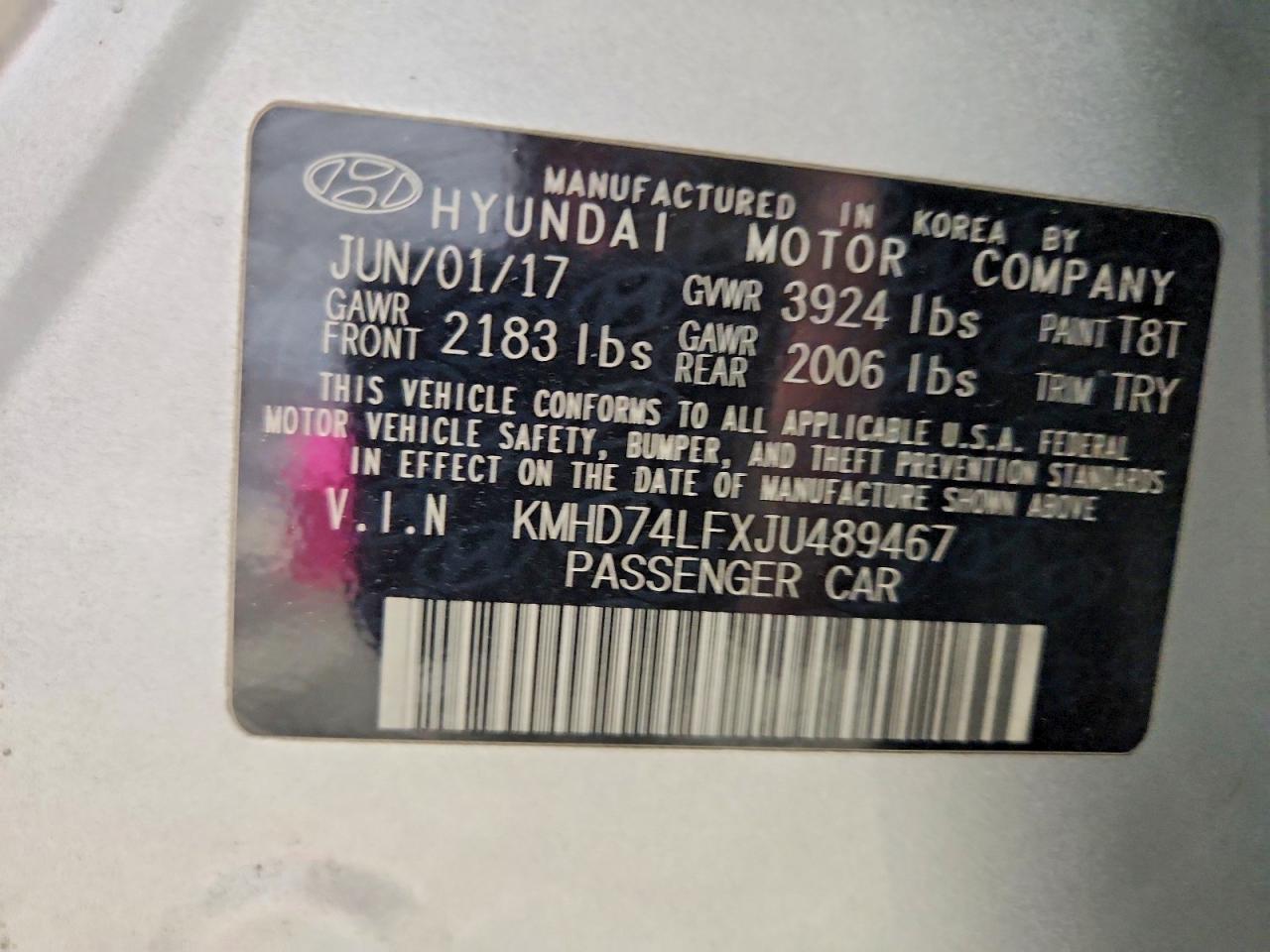 2018 HYUNDAI ELANTRA SE photo 34