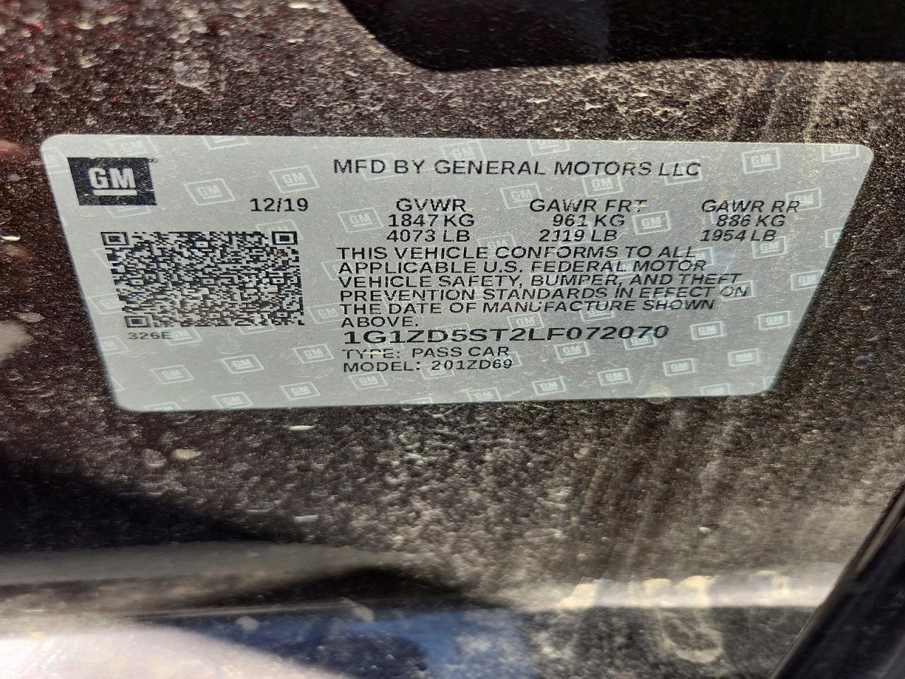 2020 CHEVROLET MALIBU LT photo 23