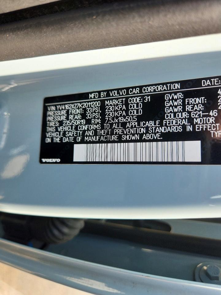 2019 VOLVO XC40 T5 MOMENTUM photo 37