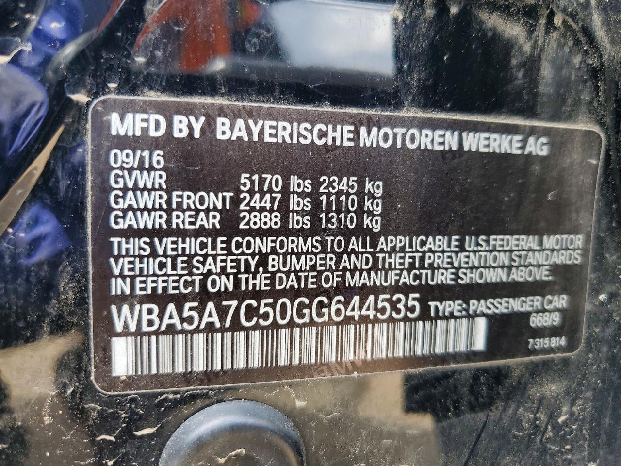 2016 BMW 528 XI photo 23