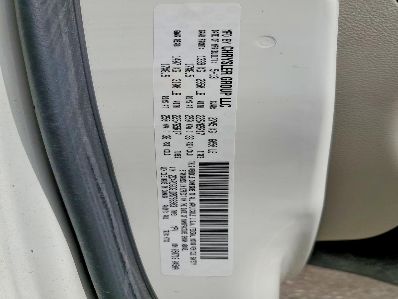 2013 DODGE GRAND CARAVAN SXT photo 27