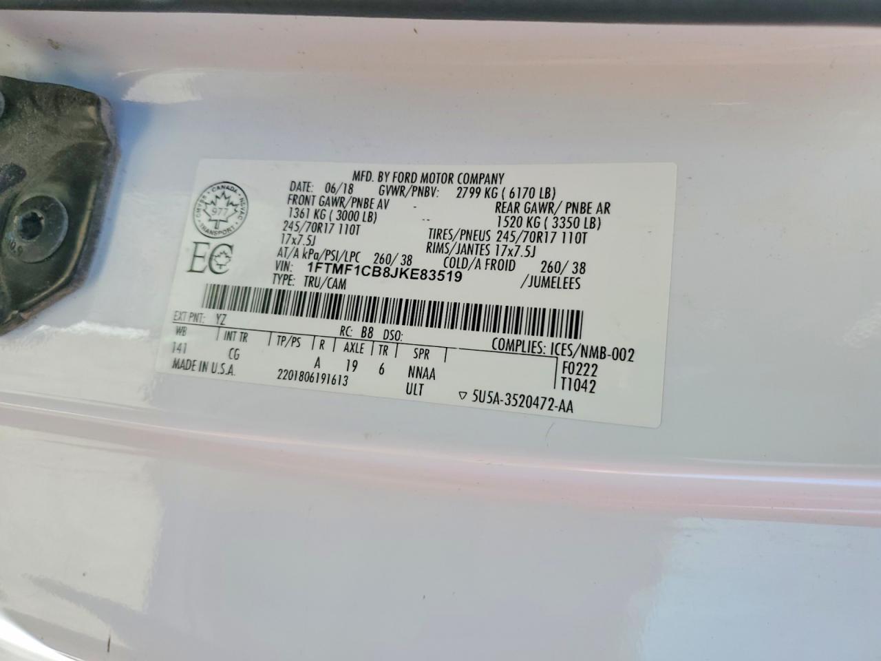 2018 FORD F150 photo 23