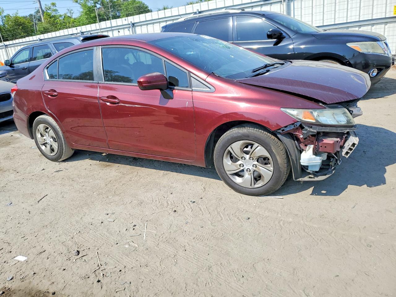 2015 HONDA CIVIC LX photo 4