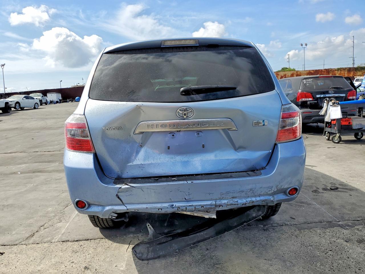 2009 TOYOTA HIGHLANDER HYBRID photo 11