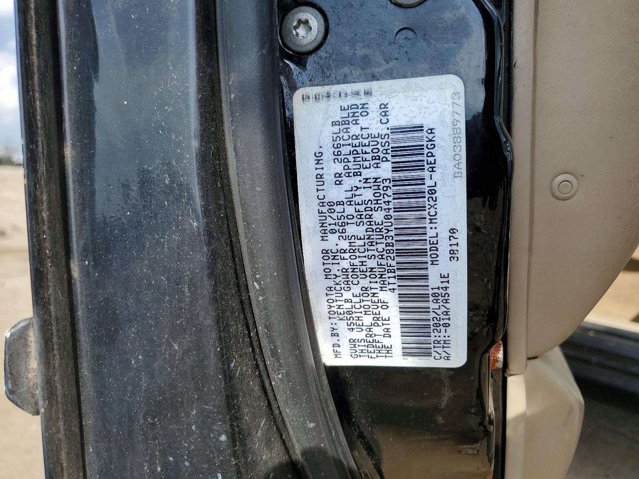 2000 TOYOTA AVALON XLS photo 34