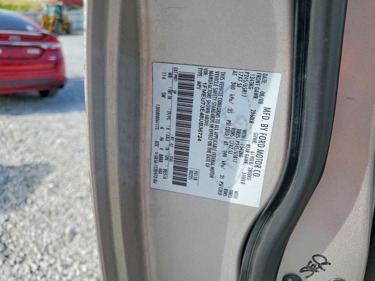 2008 FORD EXPLORER XLT photo 25