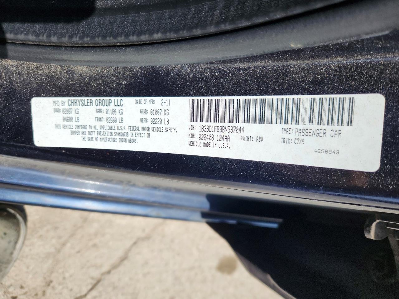 2011 DODGE AVENGER MAINSTREET photo 34