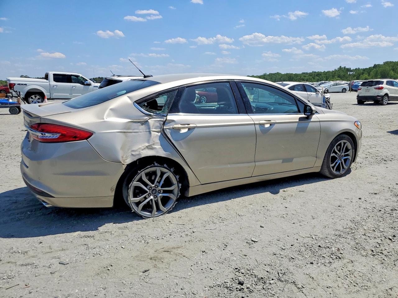 2017 FORD FUSION SE photo 5