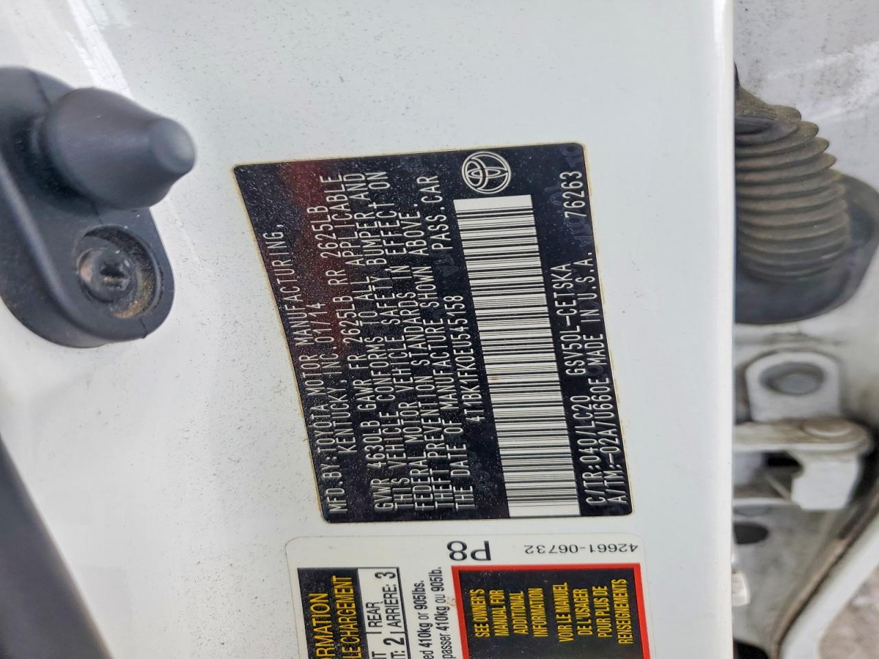 2014 TOYOTA CAMRY SE V6 photo 23