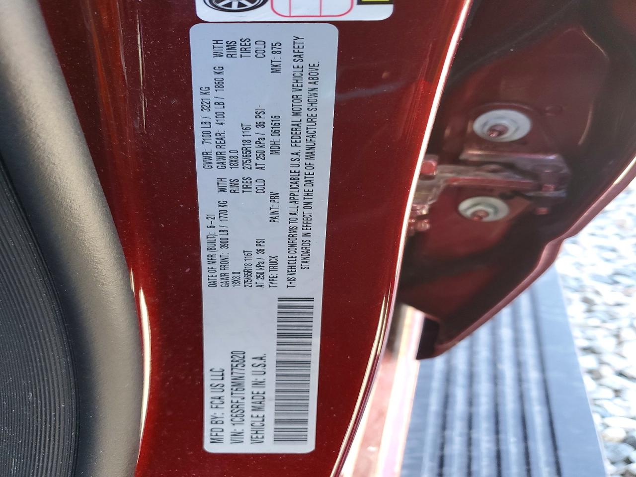2021 RAM 1500 LARAMIE photo 23