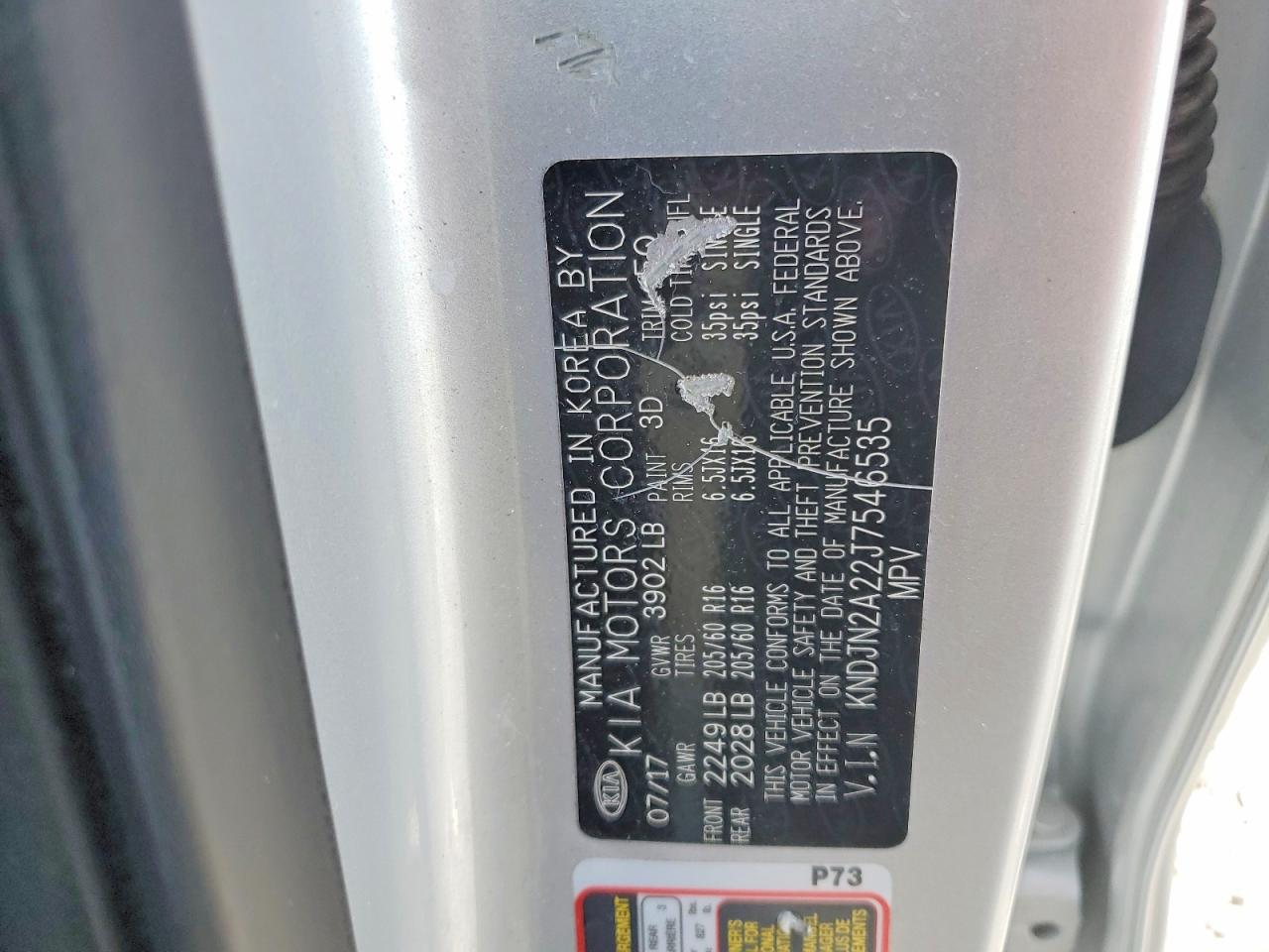 2018 KIA SOUL BASE photo 37