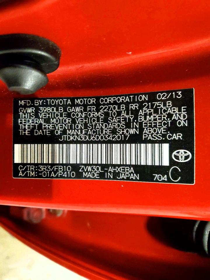 2013 TOYOTA PRIUS THREE photo 34