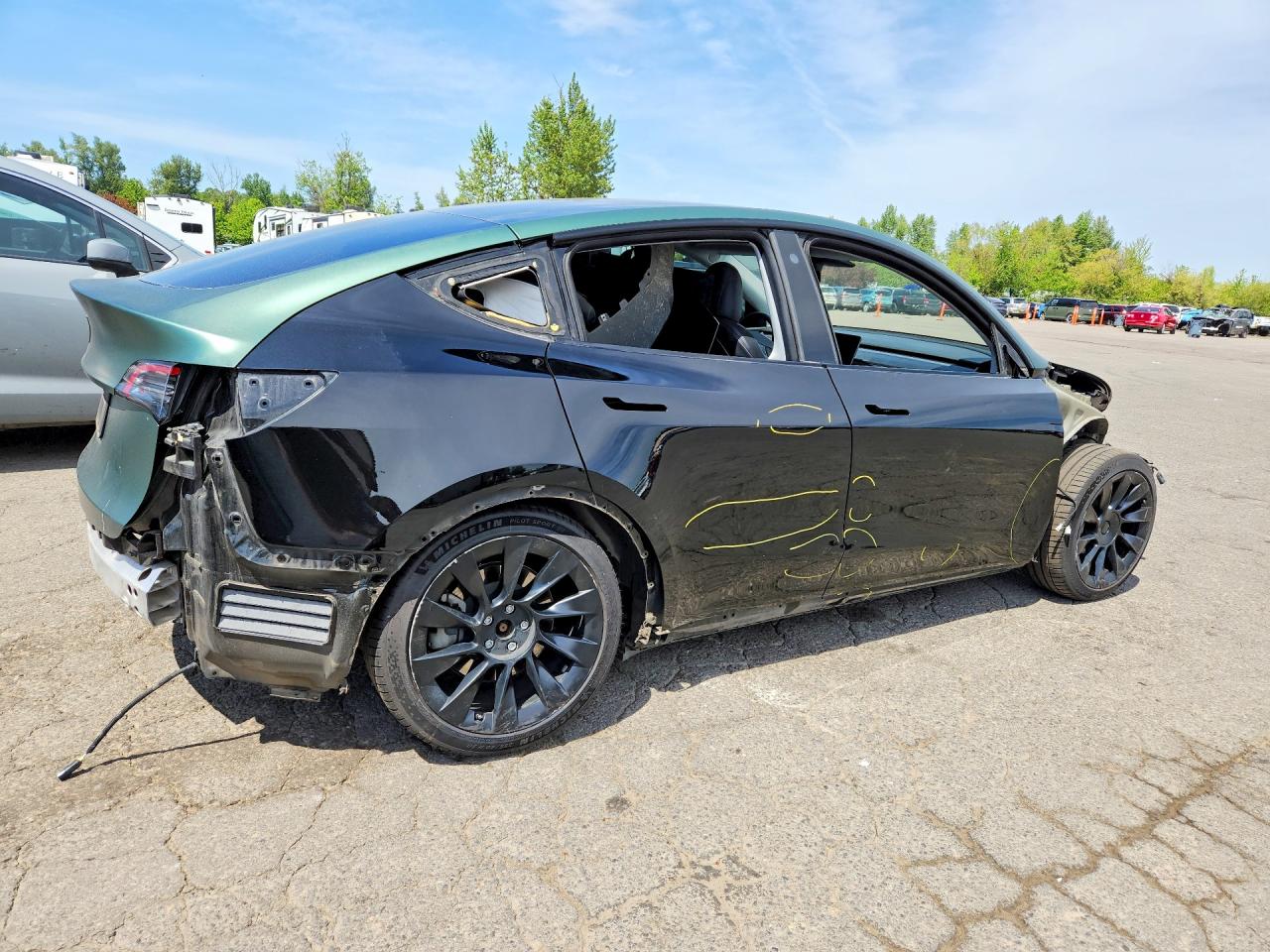 2021 TESLA MODEL Y photo 3