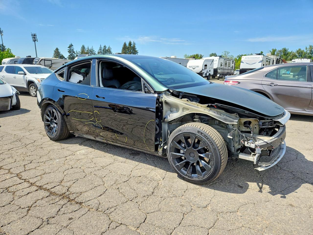 2021 TESLA MODEL Y photo 4