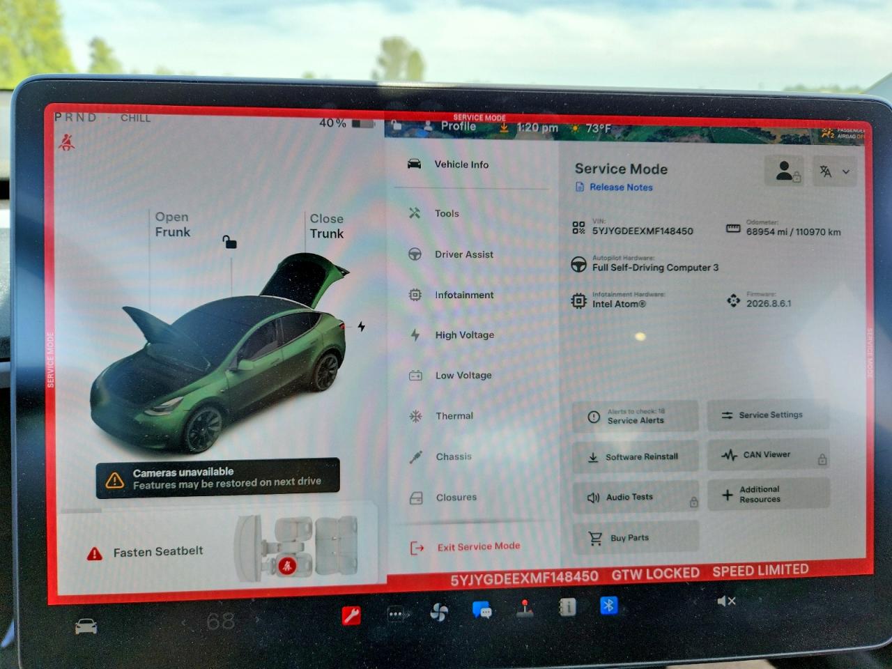 2021 TESLA MODEL Y photo 9