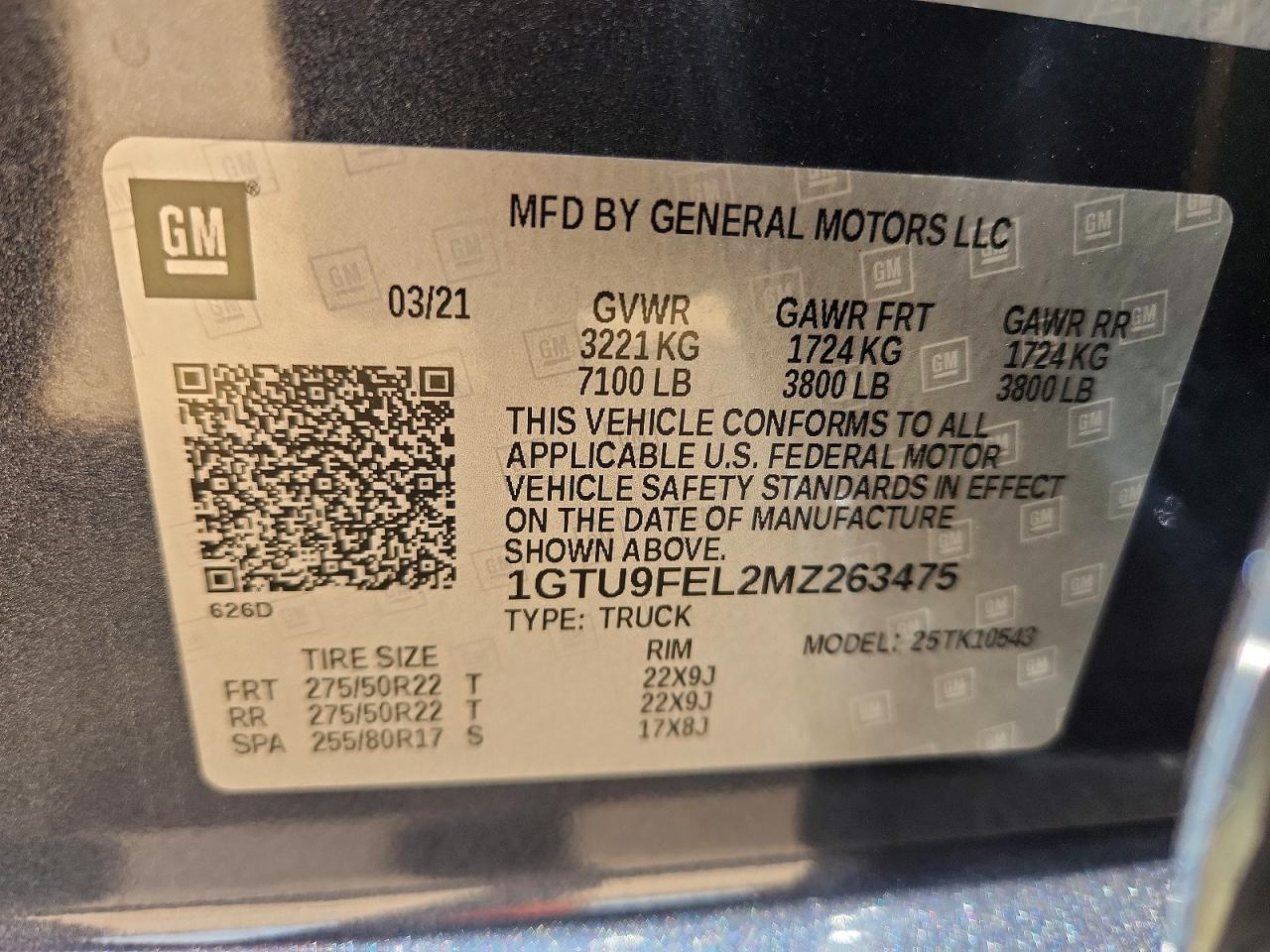 2021 GMC SIERRA K1500 DENALI photo 23