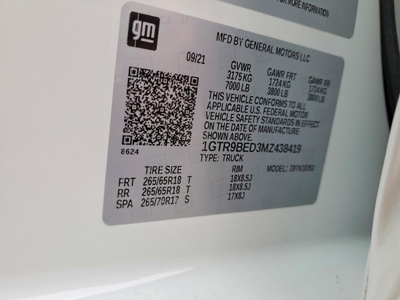 2021 GMC SIERRA K1500 SLE photo 34