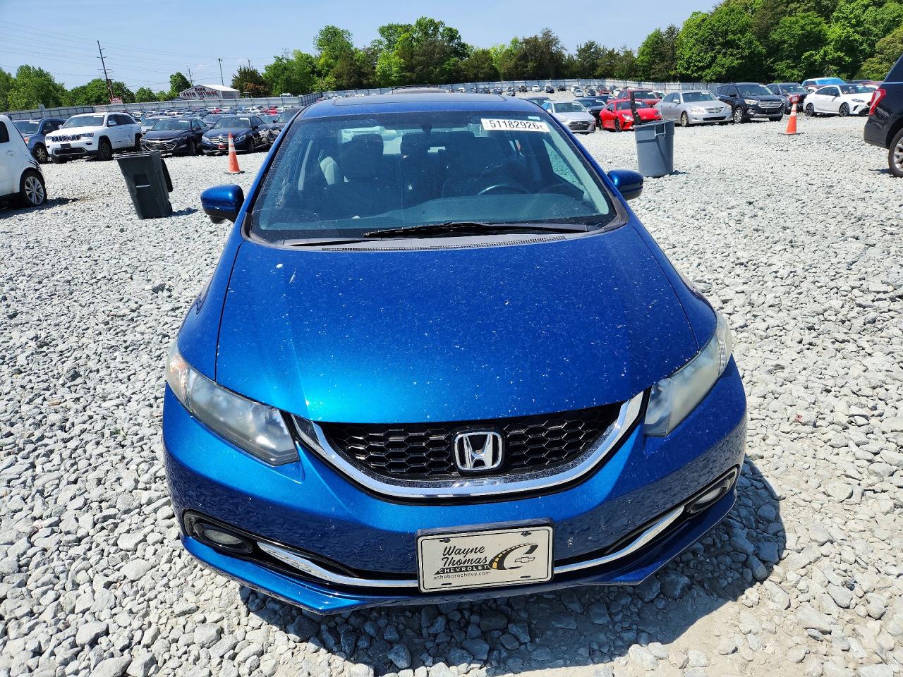 2014 HONDA CIVIC EXL photo 13