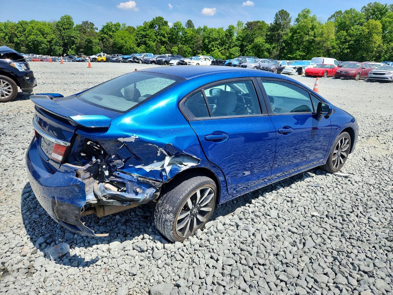2014 HONDA CIVIC EXL photo 7