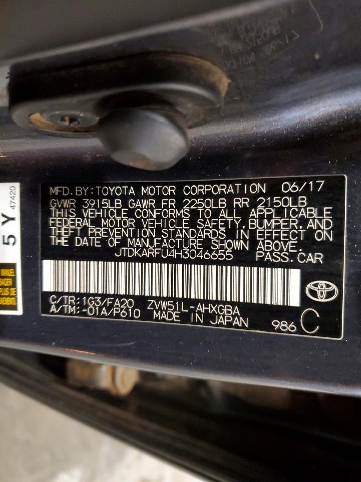 2017 TOYOTA PRIUS THREE photo 37