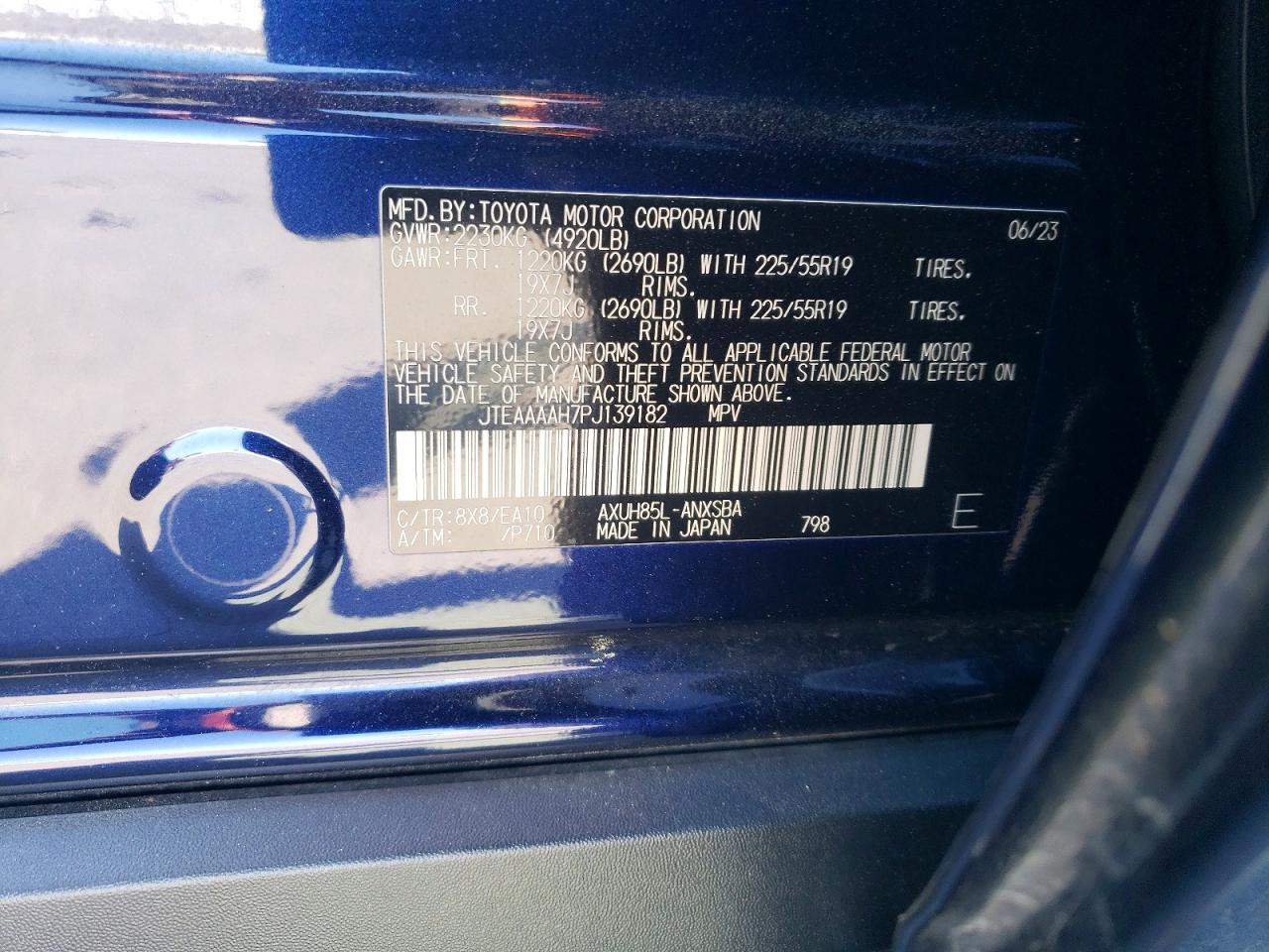 2023 TOYOTA VENZA LIMITED photo 25