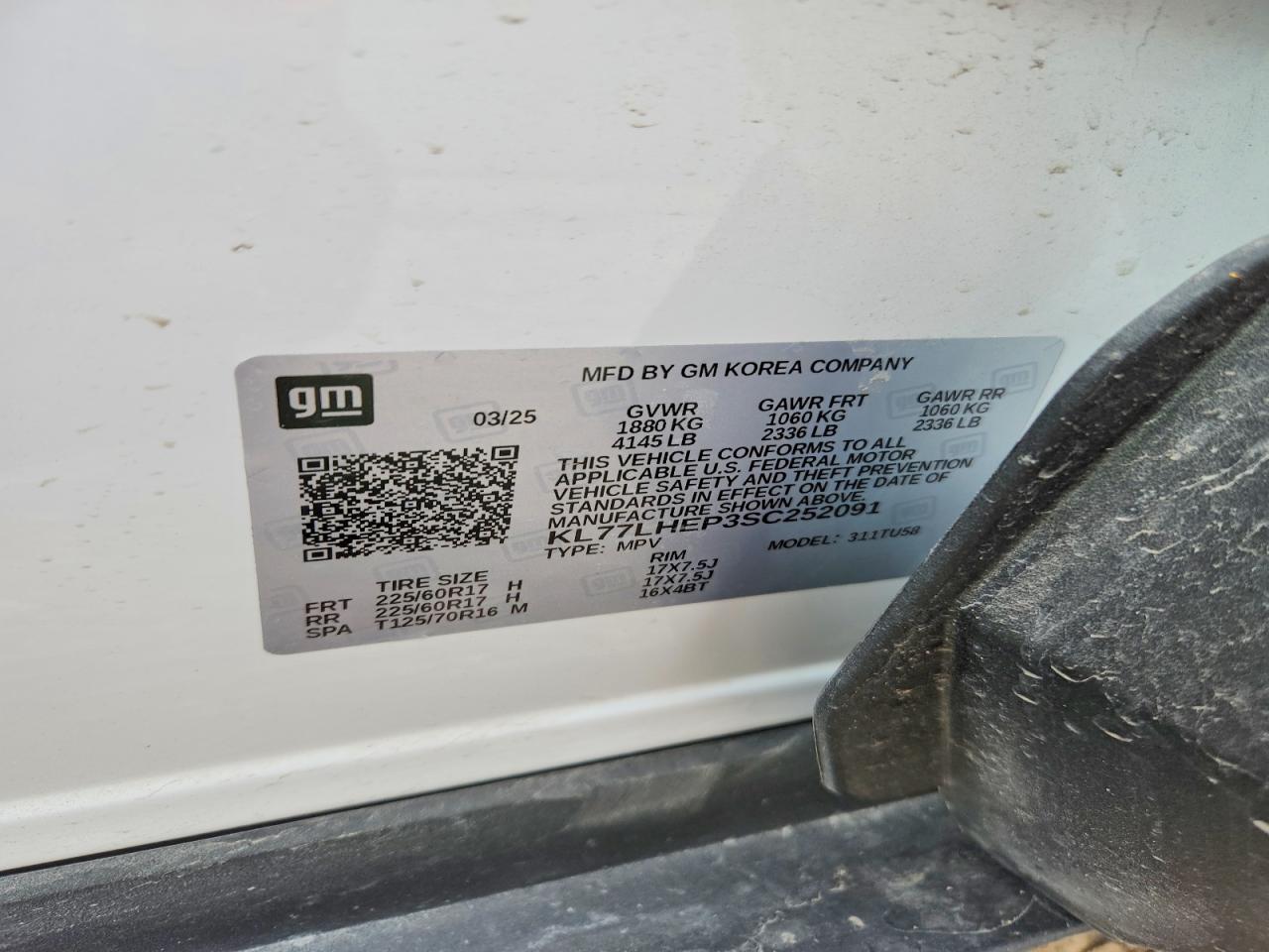 2025 CHEVROLET TRAX 1LT photo 34