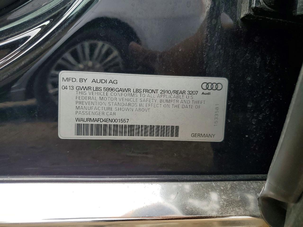 2014 AUDI A8 L TDI QUATTRO photo 12