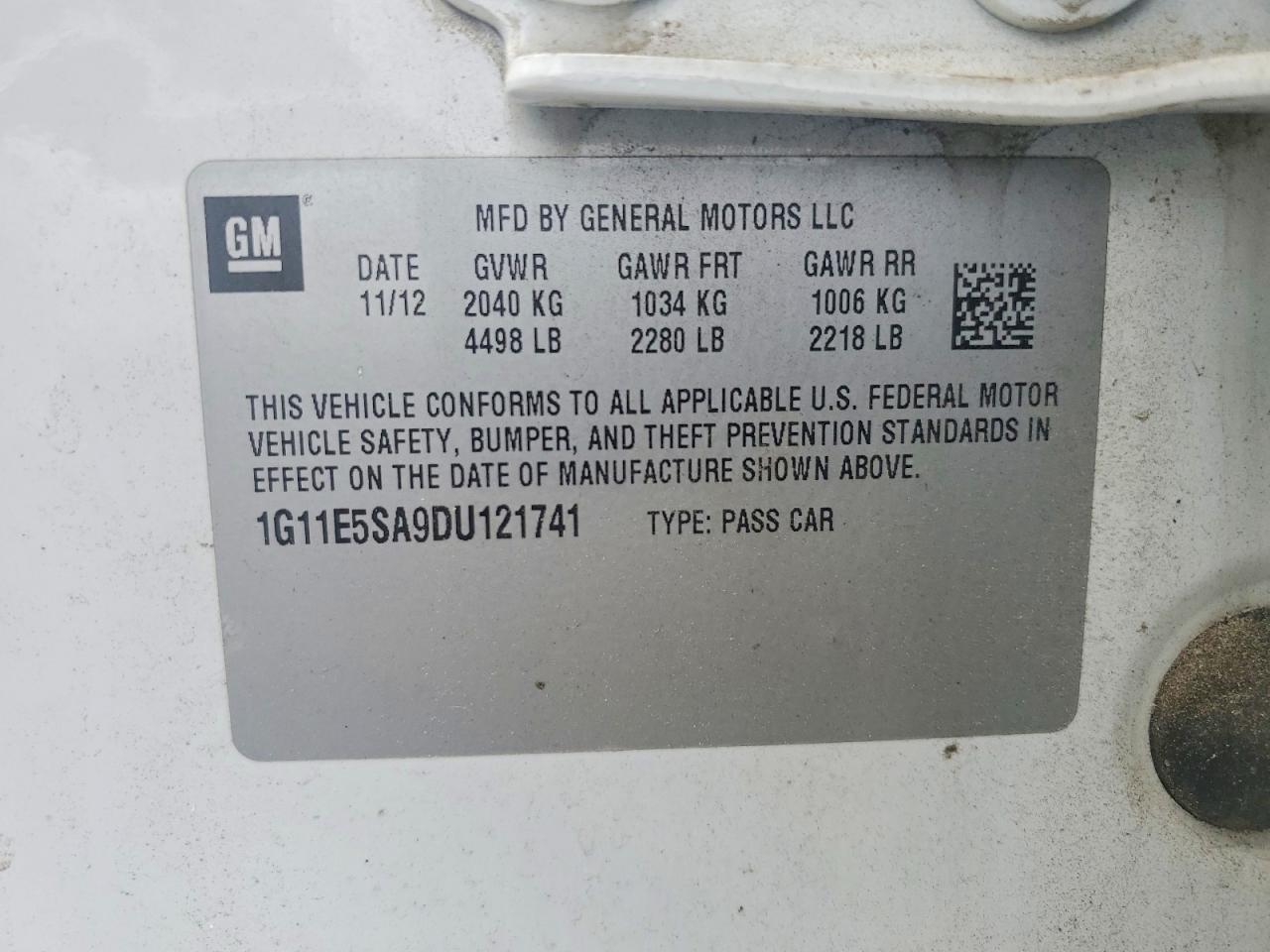 2013 CHEVROLET MALIBU 2LT photo 23