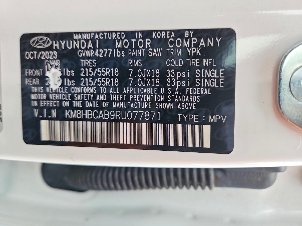 2024 HYUNDAI KONA SEL photo 37