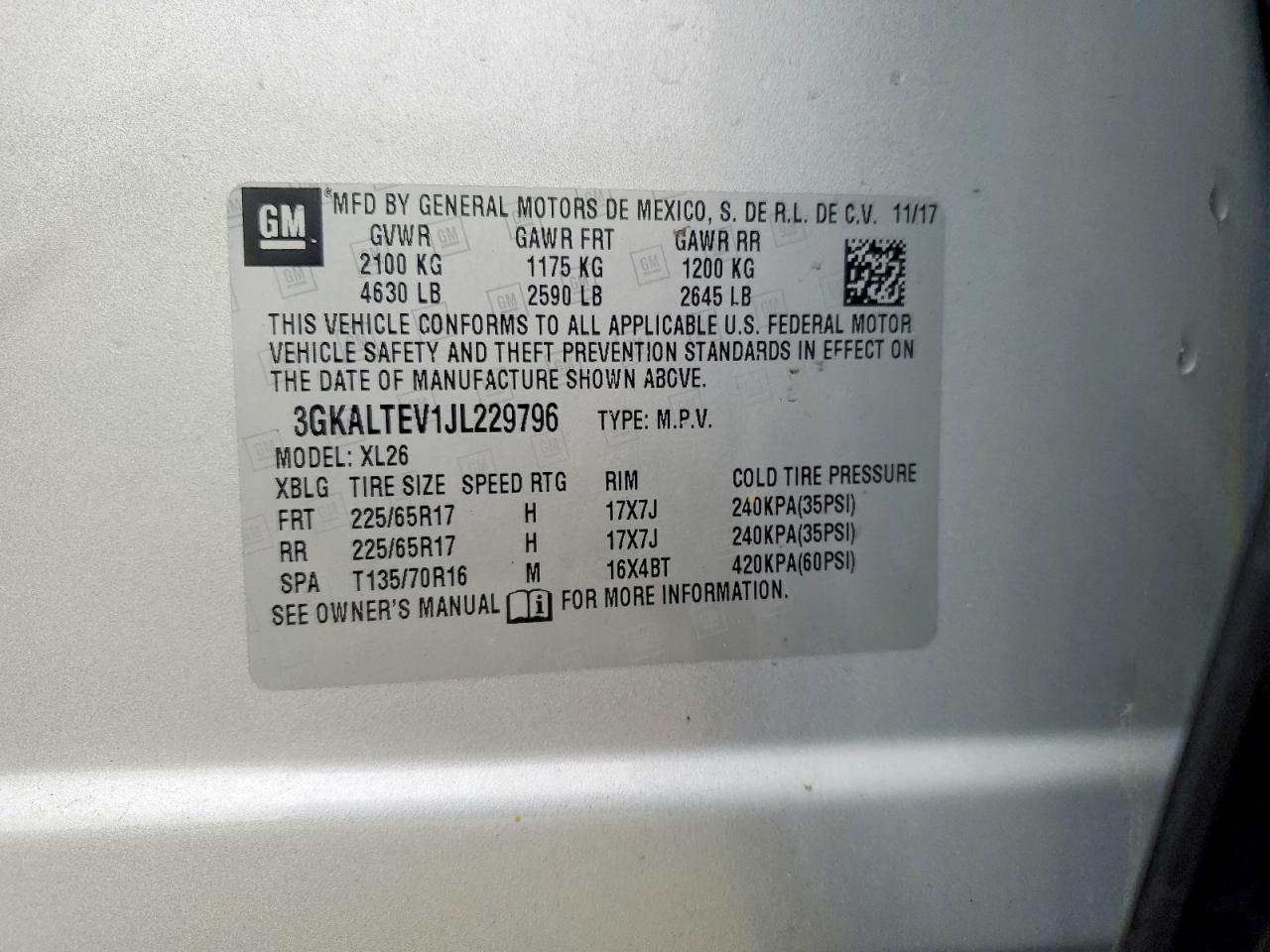 2018 GMC TERRAIN SLE photo 25