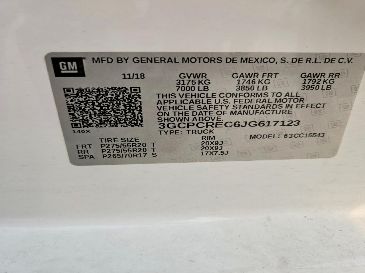 2018 CHEVROLET SILVERADO C1500 LT photo 34