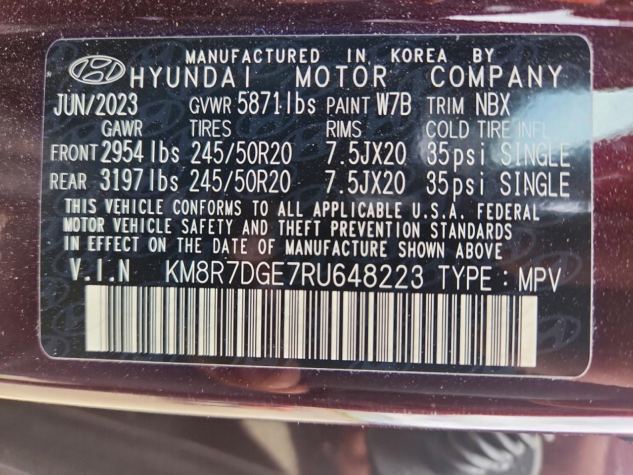 2024 HYUNDAI PALISADE photo 37