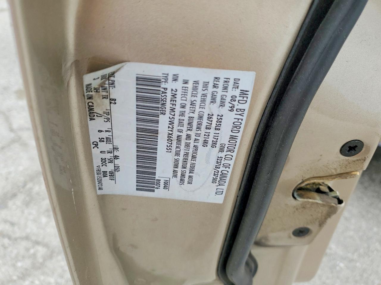 2000 MERCURY GRAND MARQUIS LS photo 23