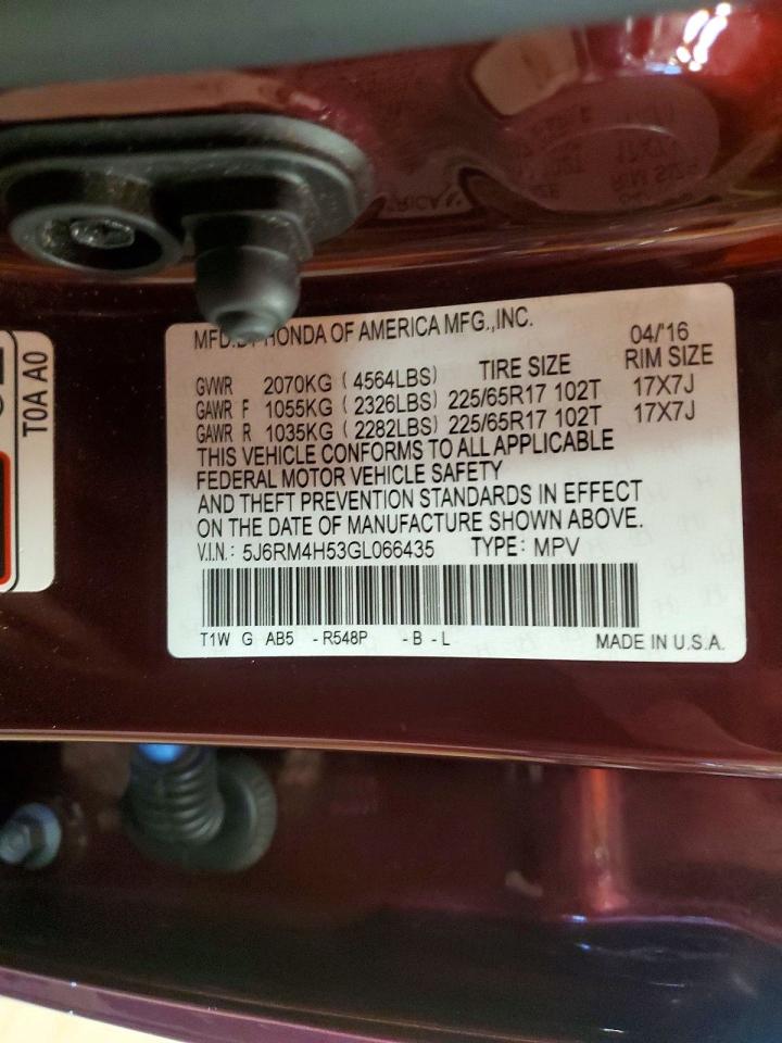 2016 HONDA CR-V EX photo 25