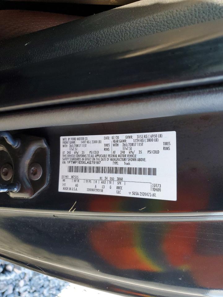 2020 FORD F150 photo 12