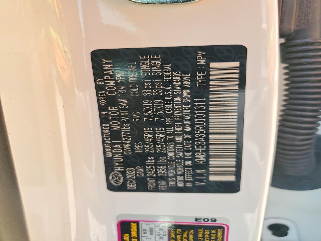 2024 HYUNDAI KONA LIMITED photo 40