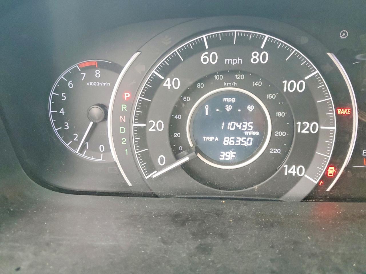 2013 HONDA CR-V LX photo 9