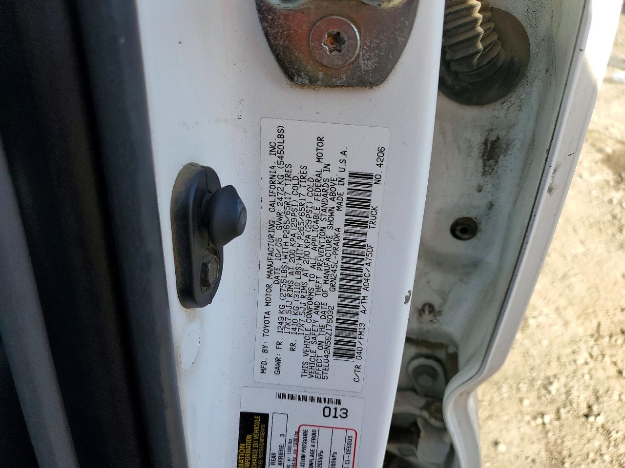 2006 TOYOTA TACOMA DOUBLE CAB photo 23