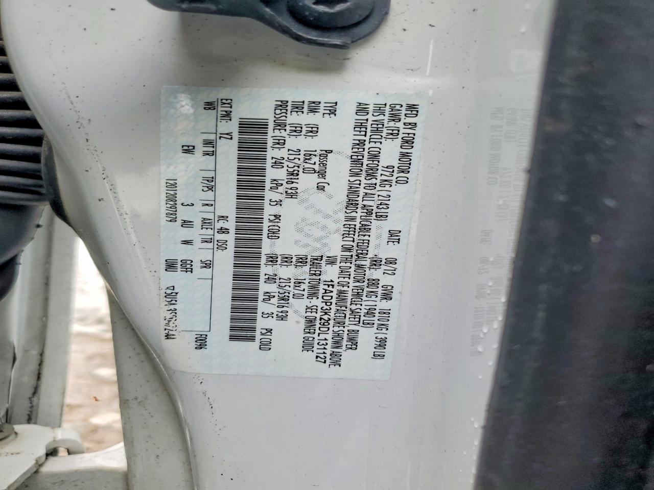 2013 FORD FOCUS SE photo 37