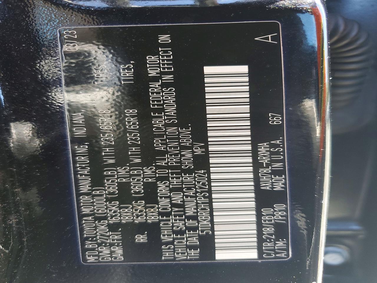 2023 TOYOTA HIGHLANDER HYBRID XLE photo 25