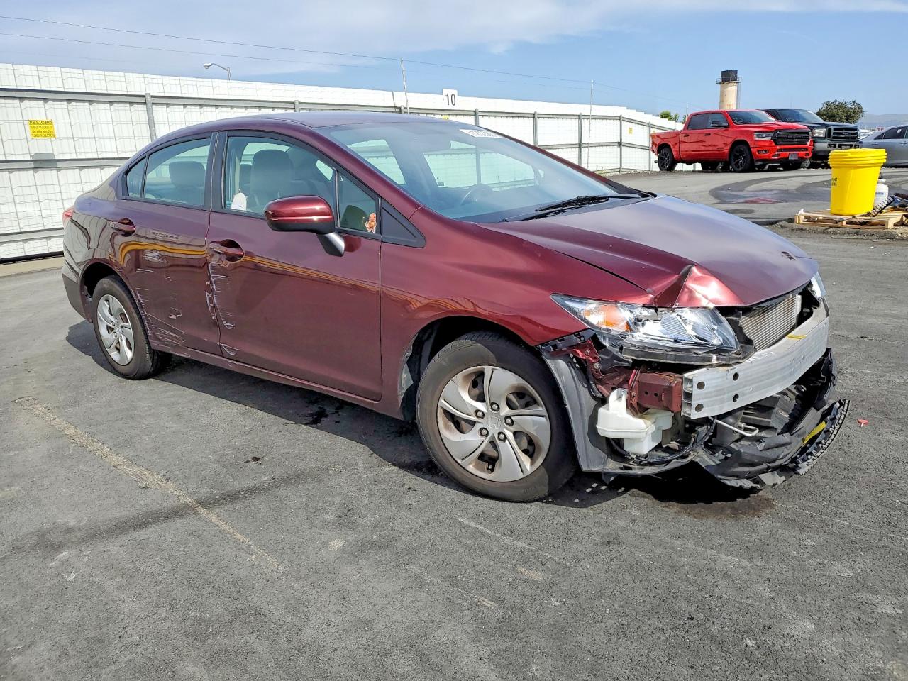 2015 HONDA CIVIC LX photo 4