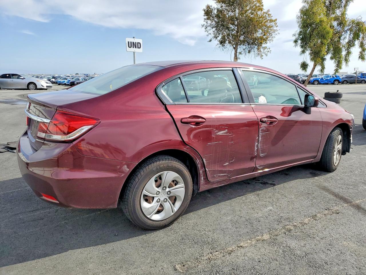 2015 HONDA CIVIC LX photo 3