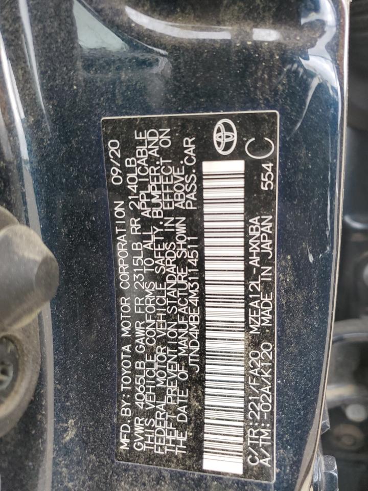 2021 TOYOTA COROLLA SE photo 37