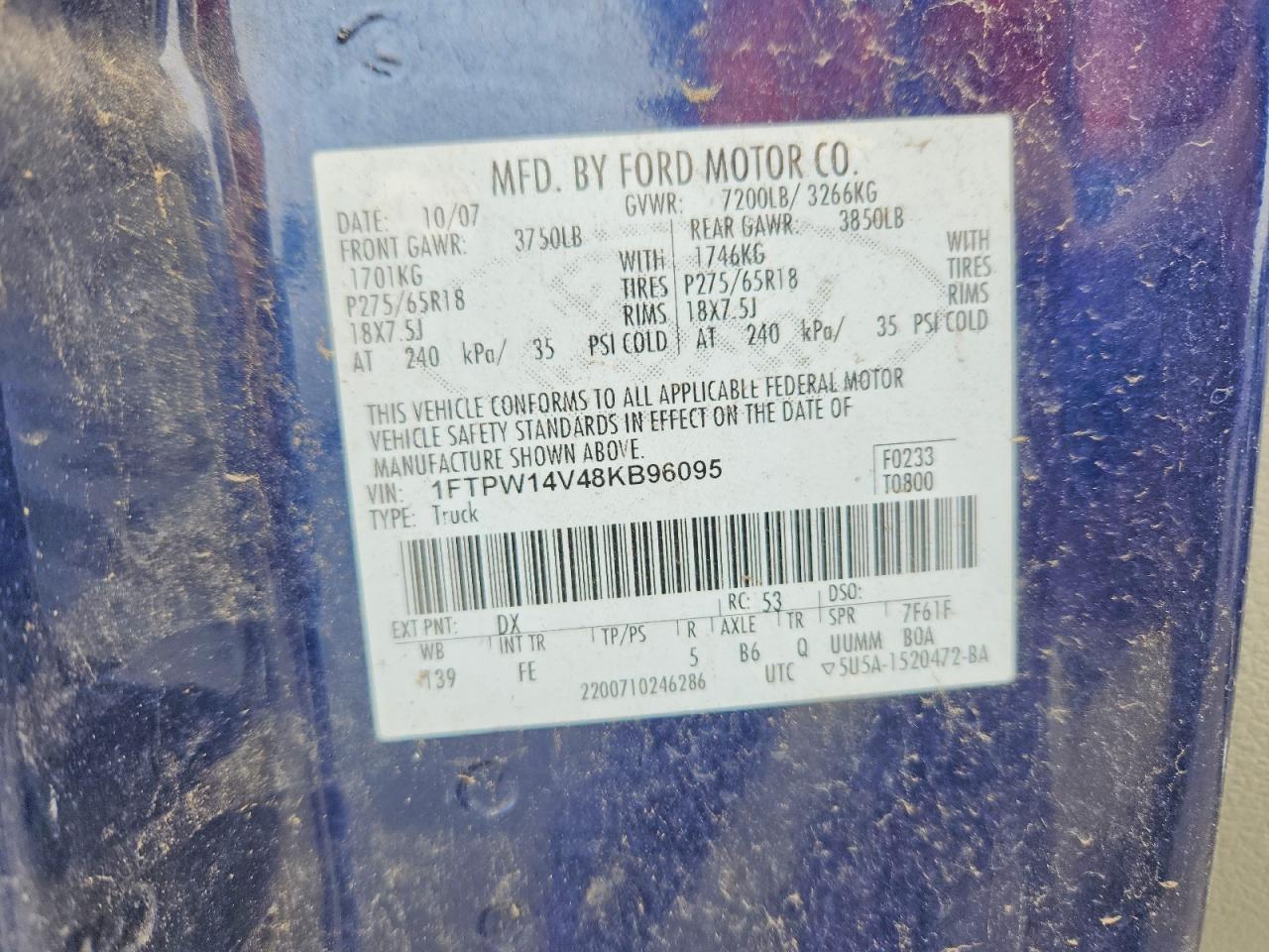 2008 FORD F150 SUPERCREW photo 23