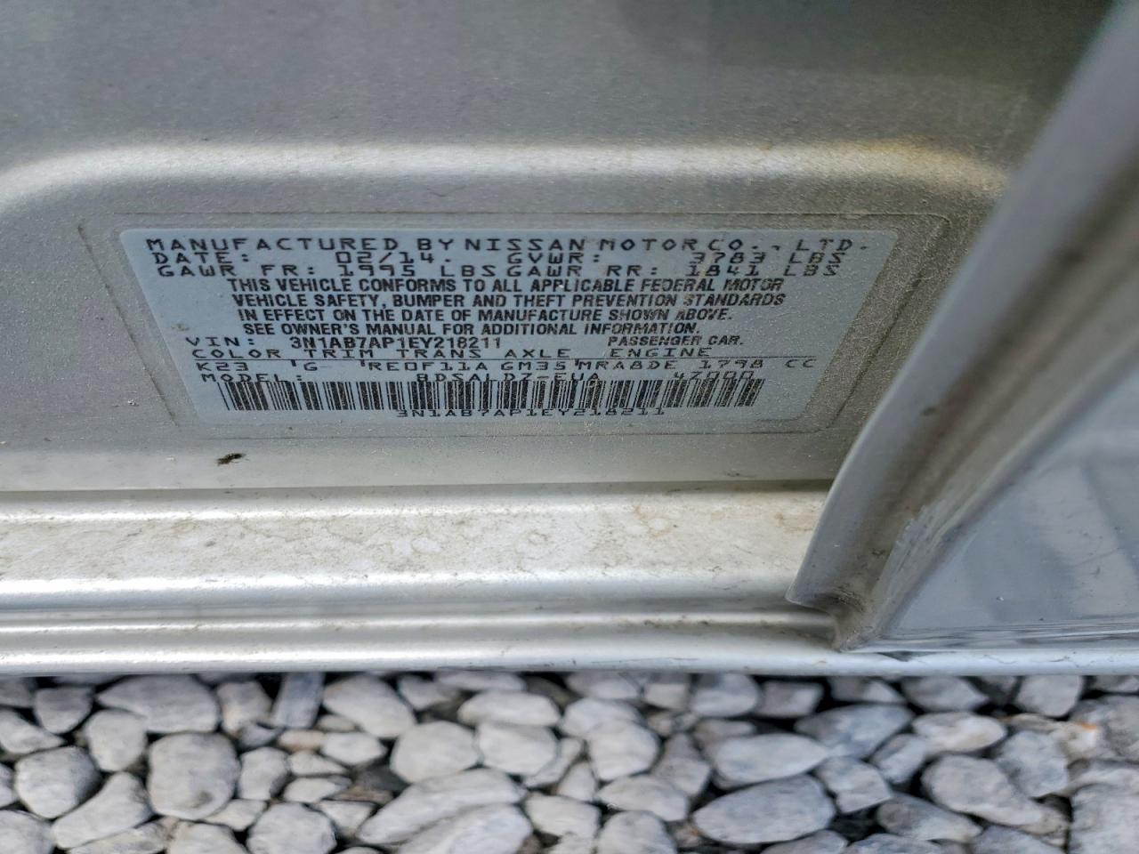 2014 NISSAN SENTRA SV photo 25